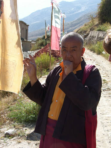 Настоятель монастыря ордена Шакья Шри традиции Друкпа Кагью - лама Пэльджор Лхарджэ